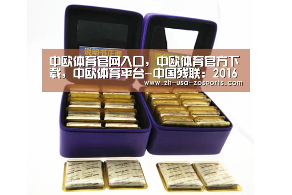 中欧体育官网入口，中欧体育官方下载，中欧体育平台-中国残联：2016年“两项补贴